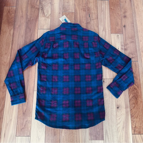 Weatherproof Vintage Plaid Button Down Shirt Men Size S NWT - Picture 8 of 8